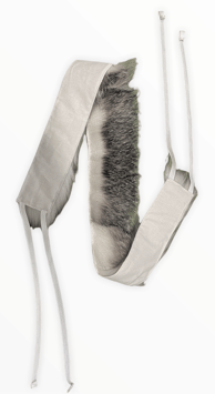 Dachsfellgürtel 60cm - 150 cm individueller Zuschnitt: Bitte teilen Sie uns die Länge im Komentarfeld mit. Weiter Infromationen untenstehend