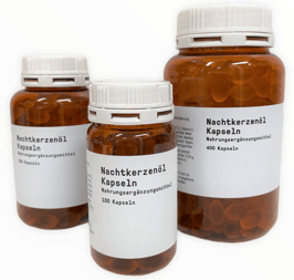 Nachtkerzenöl Kapseln vegan Naturage