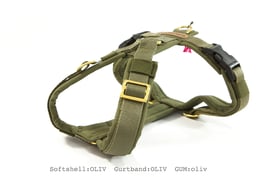 GESCHIRR * EASY* GR  XXS in OLIV