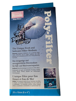 Arcadia Polyfilter Standard 20x10cm - entfernt Nitrit Nitrat Ammoniak Phosphat