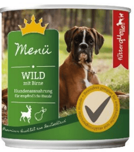 Wild  mit Birne -  Menü