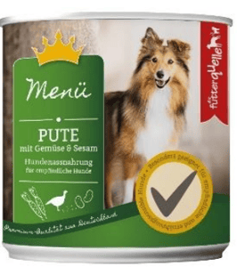 Pute mit  Gemüse,  Sesam - Menü