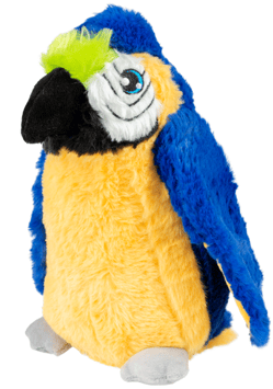 Plüsch Ara Mehrfarbig 24x12x8cm