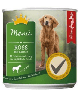 Ross mit  Karotte -  Menü