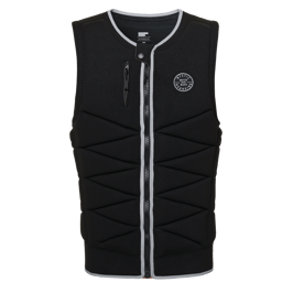Mystic Outlaw Impact Vest Fzip Wake Black