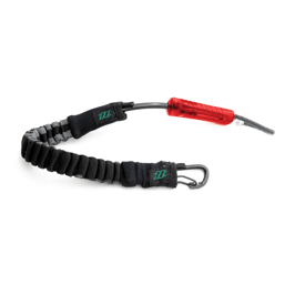 North Handle Pass Leash Black Red