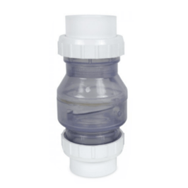 50mm Rückschlagventil transparent