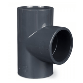 63mm PVC T-Stück 90°