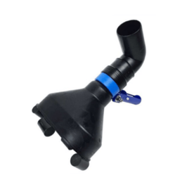 Absaugglocke, oval  ø 38 mm und ø 50 mm Sauganschluss für die Teichschlammsauger FANGO 2000, TORPEDO und TORPEDO  ULTRA