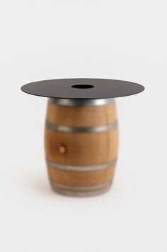 Tischplatte für Barriquefass