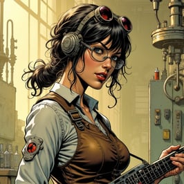 *DM Femme : MÉCANO STEAMPUNK