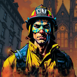 *DM Homme : POMPIER HÉROÏQUE