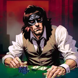 *DM Homme : JOUEUR DE POKER