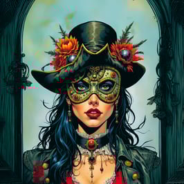 *DM Femme : PIRATE STEAMPUNK
