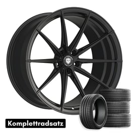 Komplettradsatz Raffa Wheels RFS-03 | Forged Series | Black Matt 10,5x20 & 11,5x21 | BMW M4 G82 G83