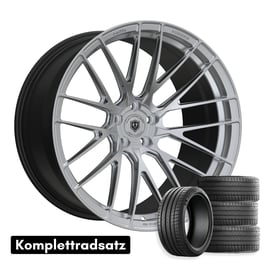 Komplettradsatz Raffa Wheels RFS-05 Silver | Forged Series | 10,5x20 & 11,5x21 | BMW M4 G82 G83