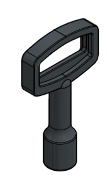 Schlüssel mit 3-kant