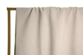 Jeans rayé blanc et bleu marine