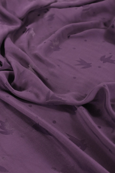 Jacquard de viscose - Streli Violet