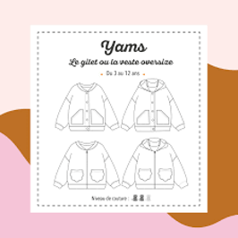 Gilet oversize Enfants 3-12A - YAMS