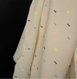 Fluoro - Coton plumetis indien - Merchant and mills