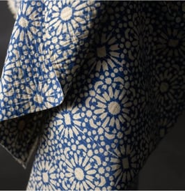 matelassé Blue Papercut - Merchant and mills