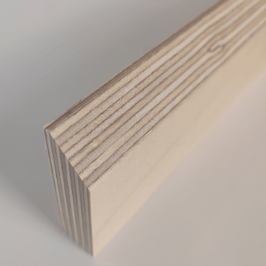 French Cleat Leiste Multiplex 15mm (Keilleiste)