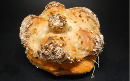 Mehrkornbrötli mit Linsenaufstrich (vegan)