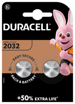Duracell Batterie CR2032 3V Lithium B2 XL Blist 2 Stk   7803933