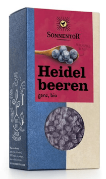 SONNENTOR Heidelbeeren ganz BIO Btl 45 g  1030114