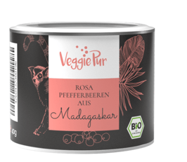 VEGGIEPUR Rosa Pfefferbeeren Bio Madagaskar 40 g  7853289