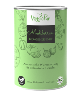 VEGGIEPUR Gemüse-Mix MEDITERRAN 130 g  7200185