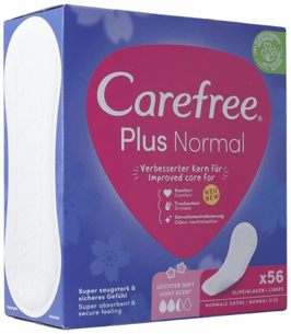 CAREFREE Plus Original Karton 56 Stk