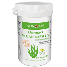 NORSAN Omega-3 Kaps vegan Ds 80 Stk   7825109