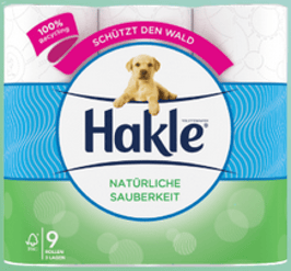 HAKLE Natürliche Sauberkeit FSC 9 Stk   6497875