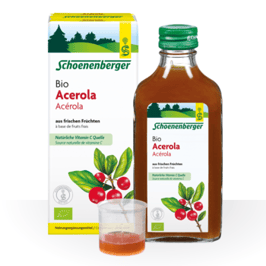 SCHOENENBERGER Acerola natur Fruchtsaft Bio 200 ml  7803883