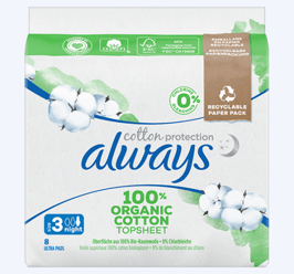 ALWAYS Ultra Binde Cot Night BigP  16 Stk  1002452