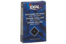 IDEAL Wolle Color Plv No17 schwarz 30 g   2073606