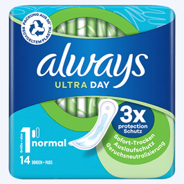 ALWAYS Ultra Binde Normal  14 Stk  1002437