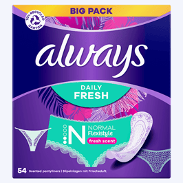 ALWAYS Slipeinlage Flexi Normal Frisch BigP 54 Stk  1004001