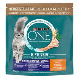 PURINA® ONE® STERILCAT INDOOR, Reich an Huhn 2,8 kg