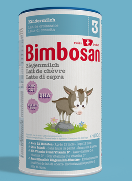 BIMBOSAN Ziegenmilch 3 Kinder