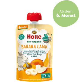 HOLLE Banan Lama Pouchy Bana Apf Mango Apri 100 g   7577843