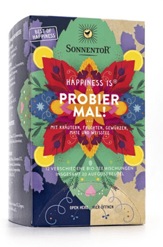SONNENTOR Happiness is Probier mal! Tee BIO 20 Stk  1002428