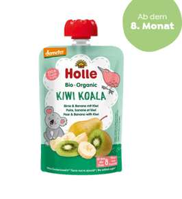 HOLLE Kiwi Koala Pouchy Birne Banane Kiwi 100 g   7577889