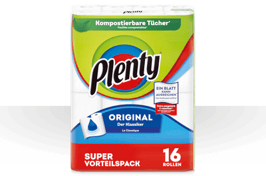 PLENTY Haushaltstücher Original 45 Blatt