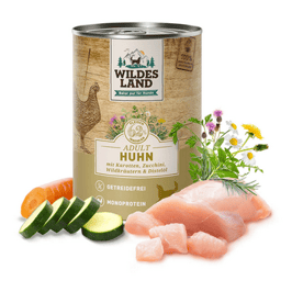 Wildes Land Classic Adult Huhn mit Karotte 6x400g