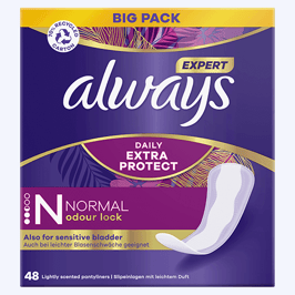 ALWAYS Slipeinl Exp Dai Prot Norm Duft BigP 48 Stk    1004012