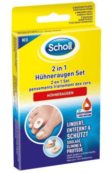 SCHOLL 2in1 Hühneraugen Set   5902612