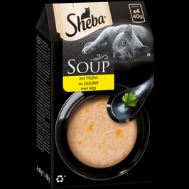 SHEBA mit Huhn 36 x 40 g - Soup